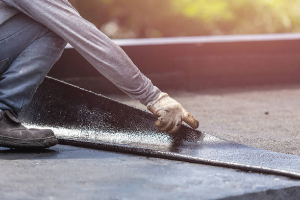 Professional Emergency Waterproofing technician working in Orleans, IN